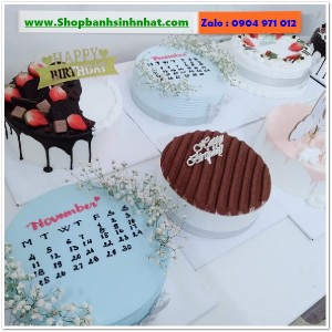 Bánh Sinh Nhật Cuốn Lịch - CL106